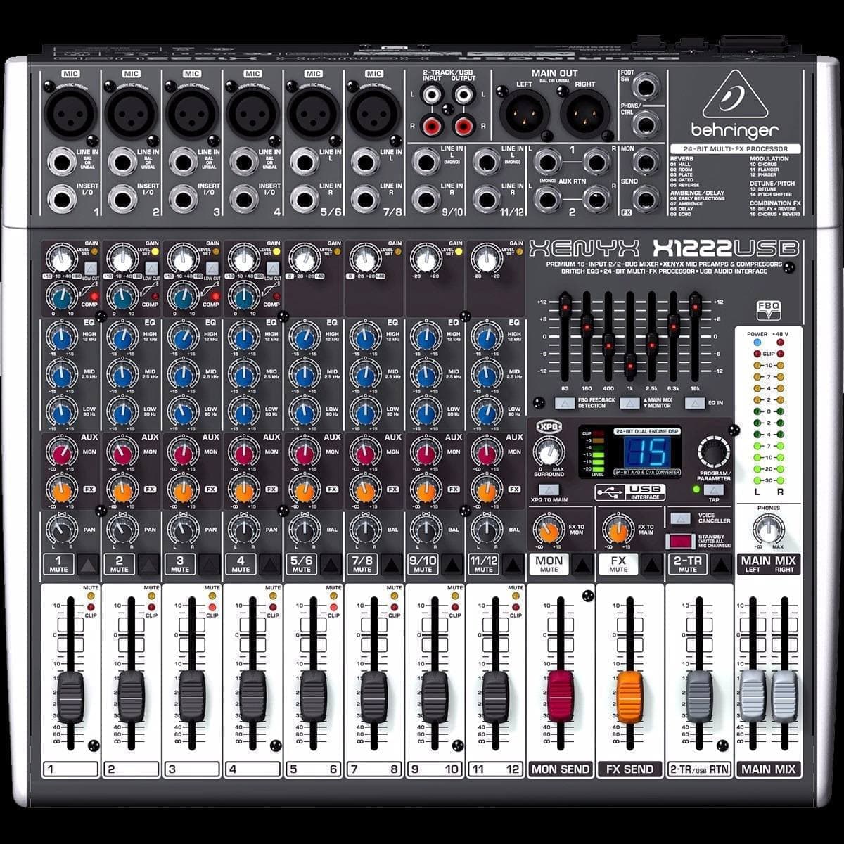 メインミキサーbehringer X1222USB|茨城 龍ヶ崎|CR5BAR